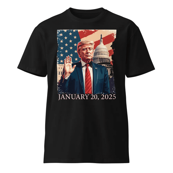 Donald Trump Oath of Office 47th President T-Shirt product image (1)