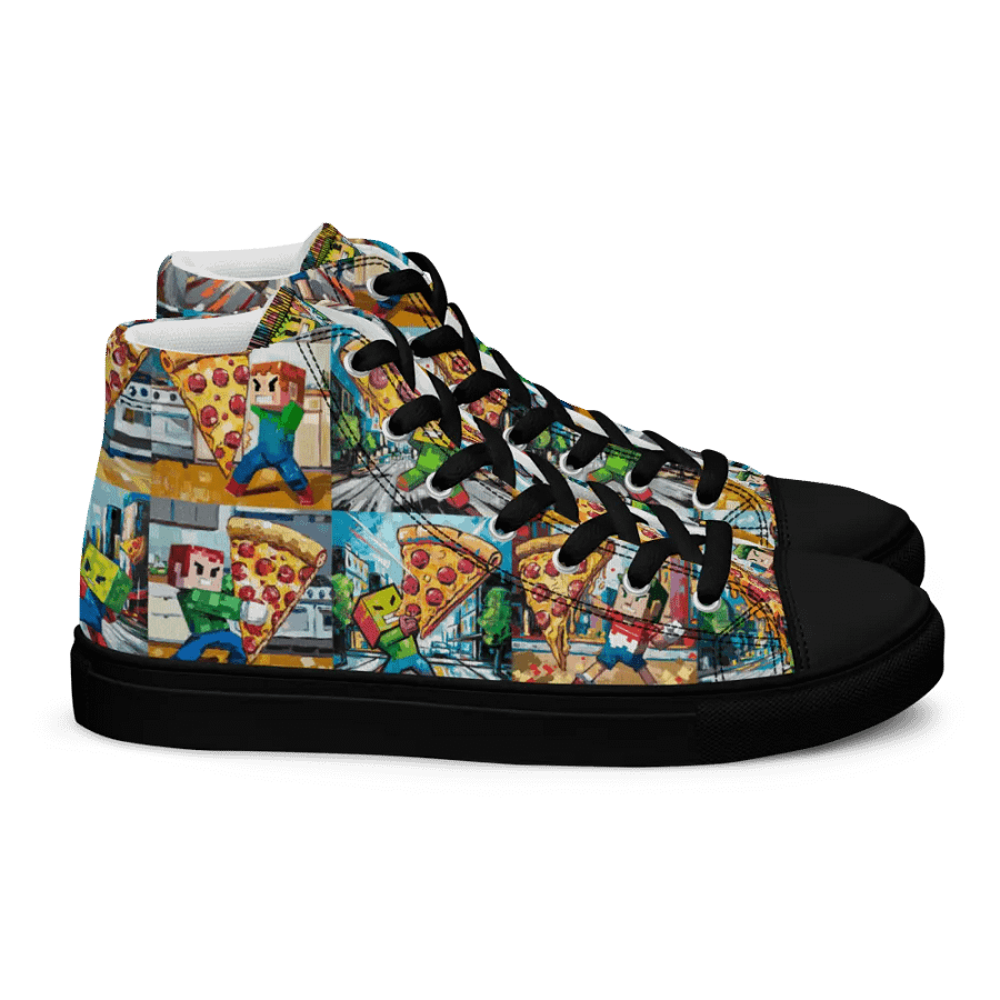 Pizza Modern Art High Top Male product image (3)