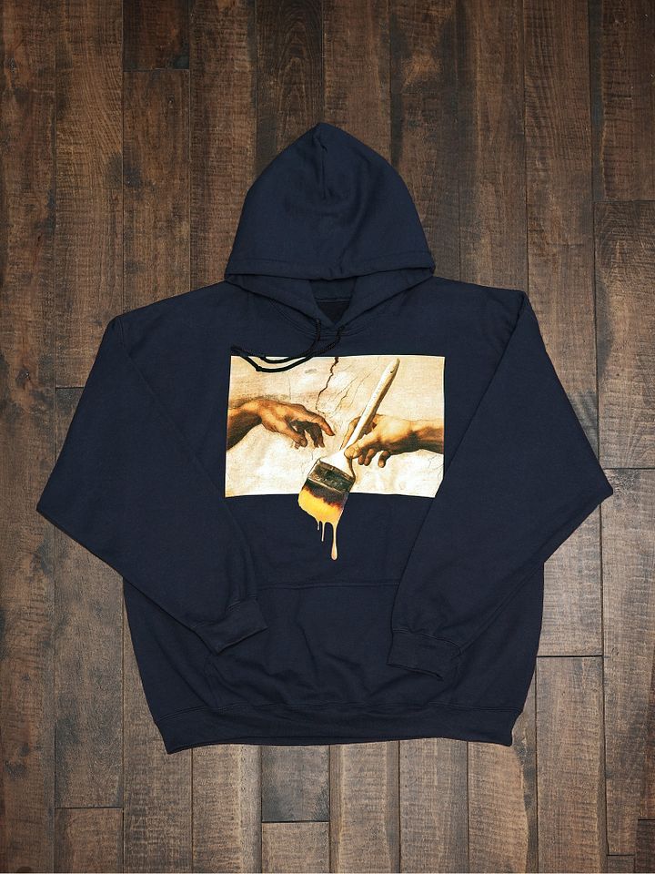 Creation of 'The Artist' Hoodie - Navy product image (2)