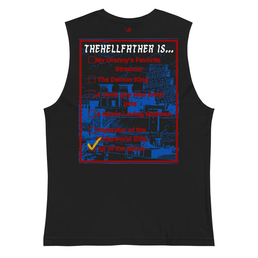 Retro Hellfather Muscle shirt product image (1)