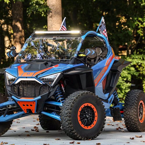 This 2023 @polarisrzr Pro R is an ultra-rare @troyleedesigns edition. These things came came packed with goodies from the fac...