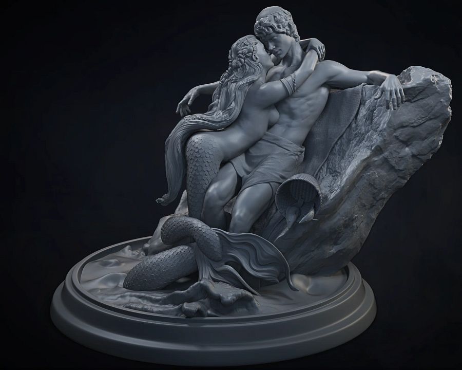Syren and the Fishermen Miniature product image (9)