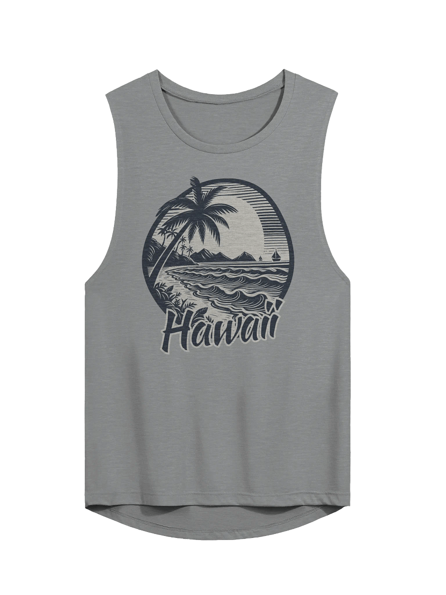 Tropical Hawaiian Serenity Flowy Muscle Tank product image (1)