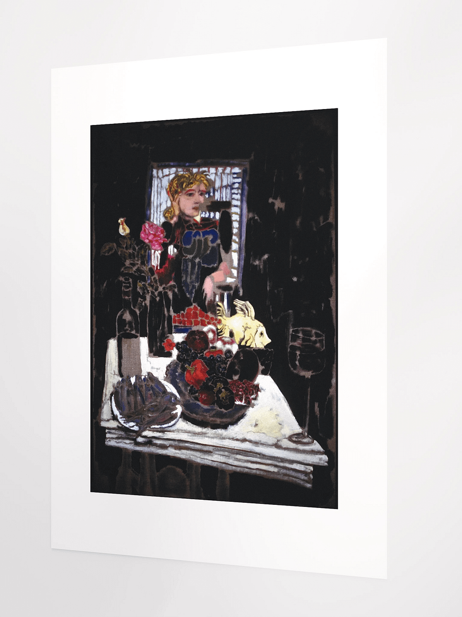 Still Life on White Table (aka Helga) print product image (3)