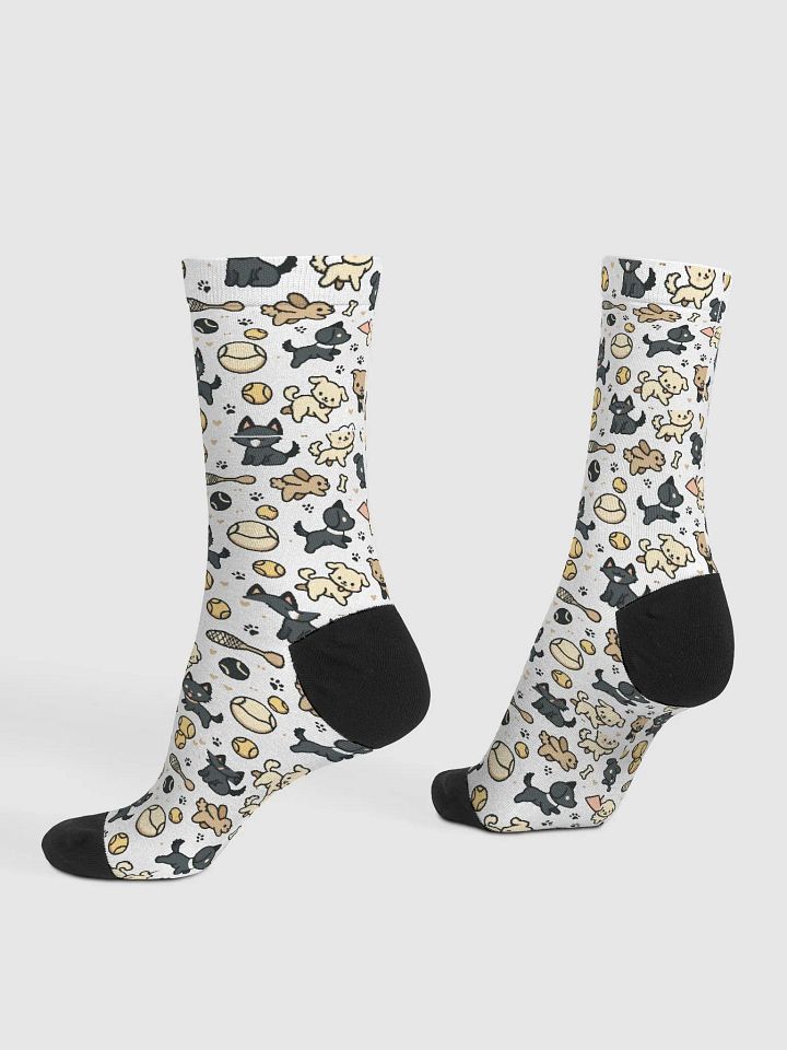 Cartoon Creature Chaos Crew Socks product image (2)