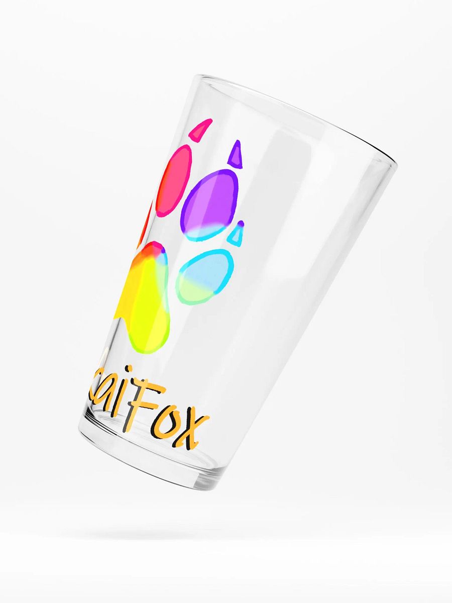 Rainbow Paw Pint Glass product image (5)