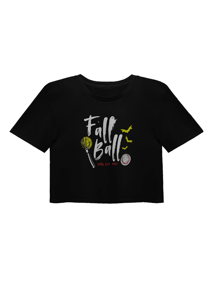 Adult 'Fall Ball' Crop Top! product image (1)