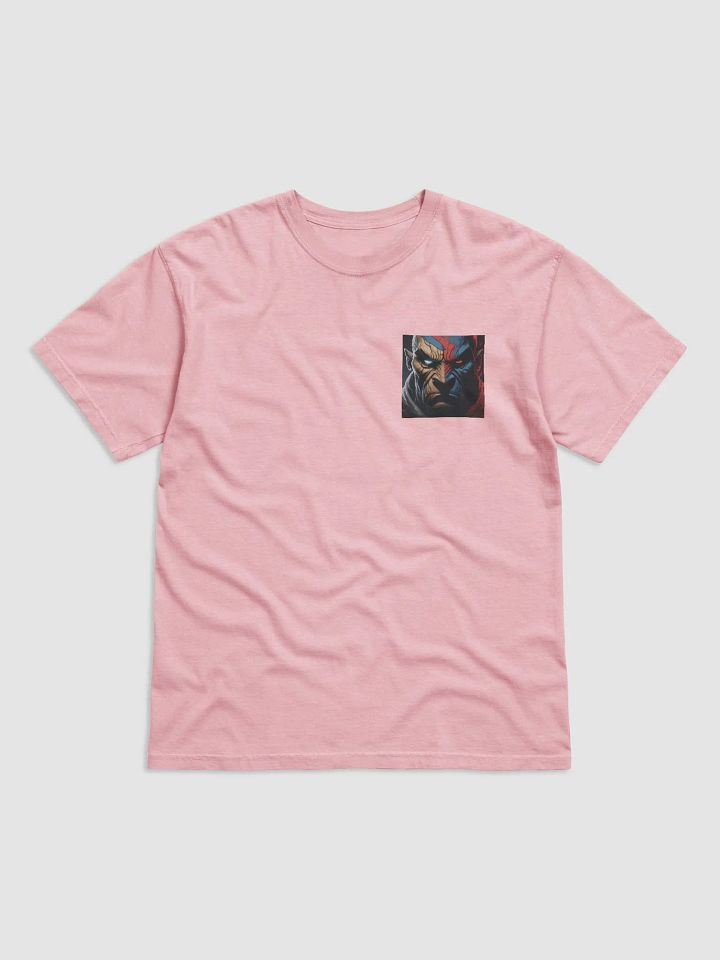 Golden & Blue Split-Face Graphic Tee product image (3)