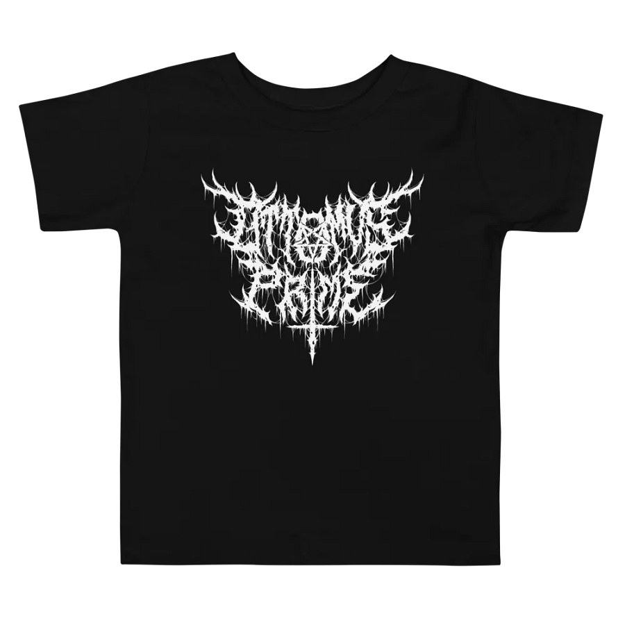 Toddler T-Shirt - Metal Logo (White) product image (4)