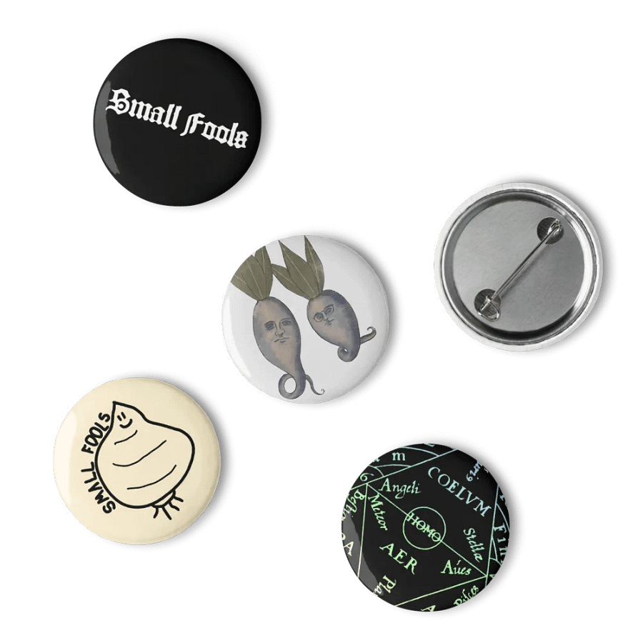 Small Fools Pin Collection (1.25