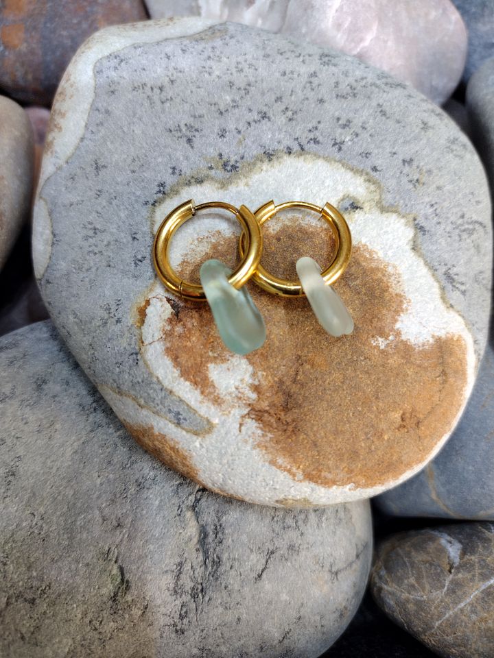 Sea Glass Earrings product image (2)
