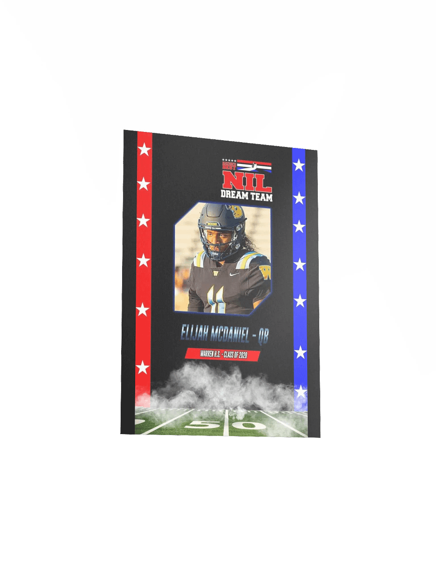 Elijah McDaniel NIL Dream Team Print product image (3)