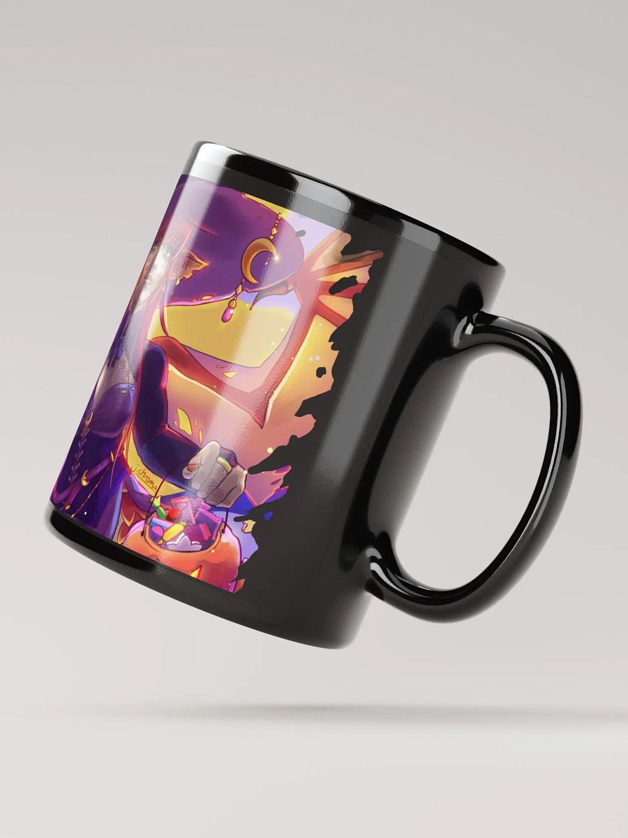 CosmicChroma Vtuber Halloween - Spooky Witch - Colorful Ceramic Mug - Art by CosmicChroma product image (3)