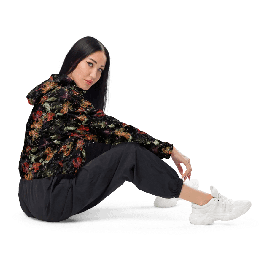 Starry Night | Women's Cropped Windbreaker product image (3)