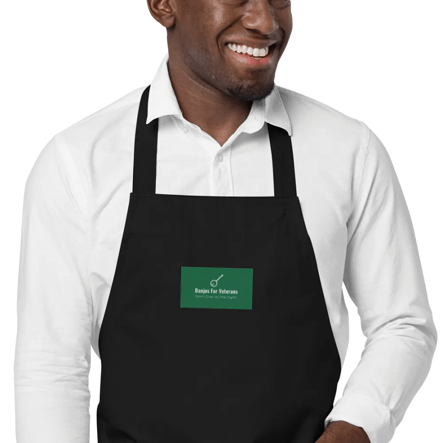 Banjos For Veterans (B4V) Official Logo Embroidered SOL'S Organic Cotton Apron product image (1)