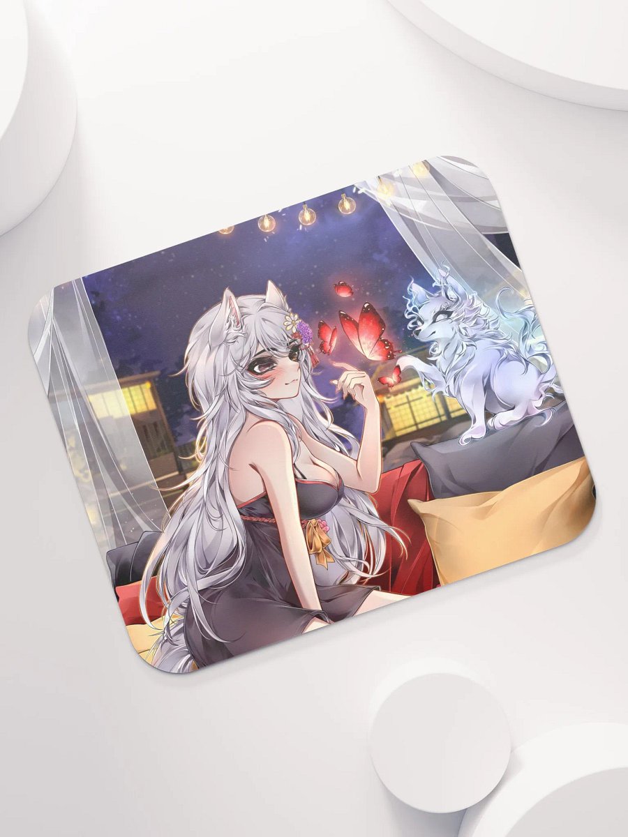 Nighttime Butterfly Mouse Pad product image (7)