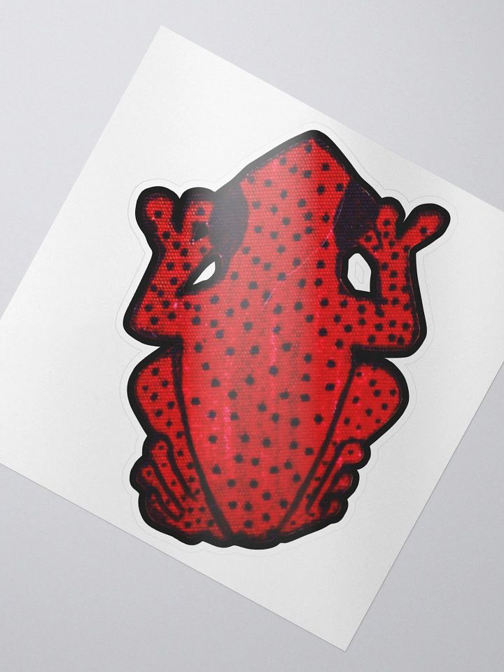 Big Frog Sticker in Ladybug product image (2)