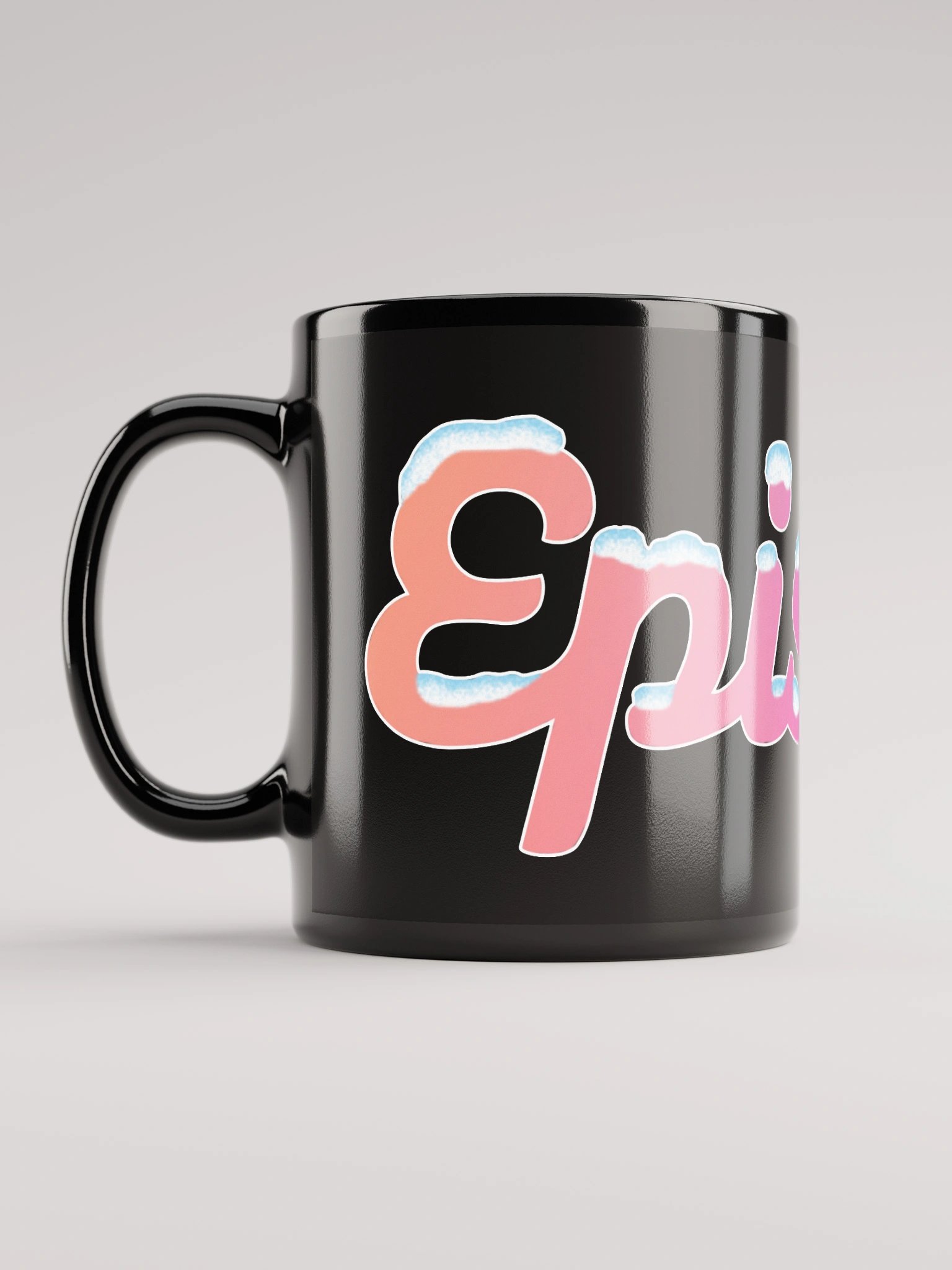 Episode Holidays Logo Black Glossy Mug product image (6)
