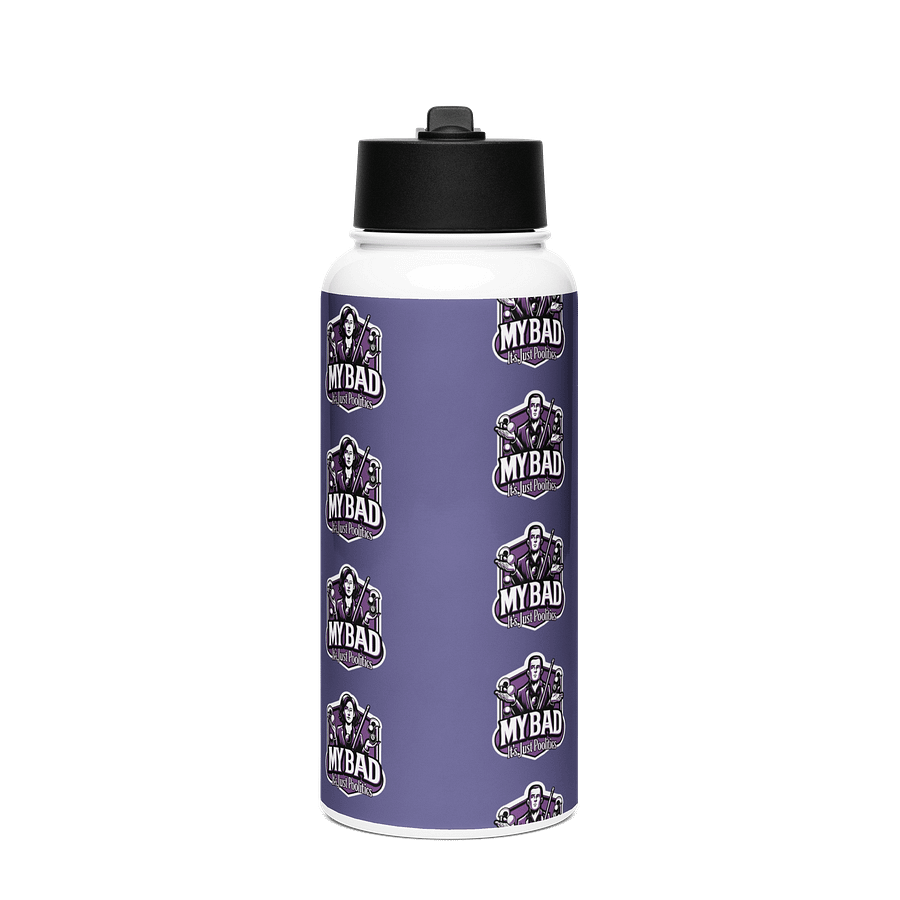 My Bad It's Just Poolitics Stainless Steel Bottle product image (1)