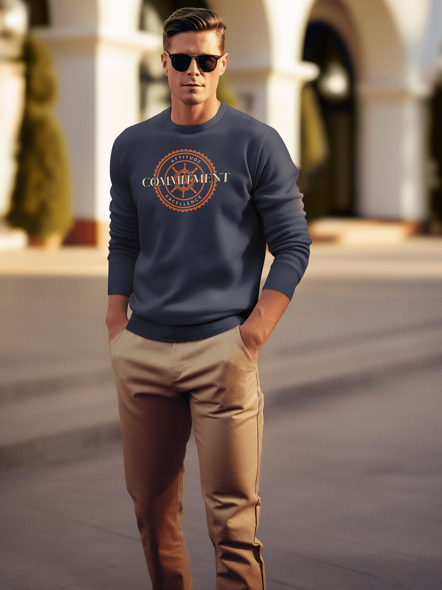 Commitment Badge Crewneck Sweatshirt product image (49)