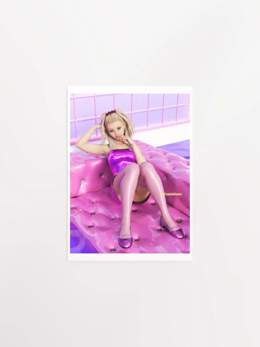 Fay Glimmering Pink Poster product image (1)