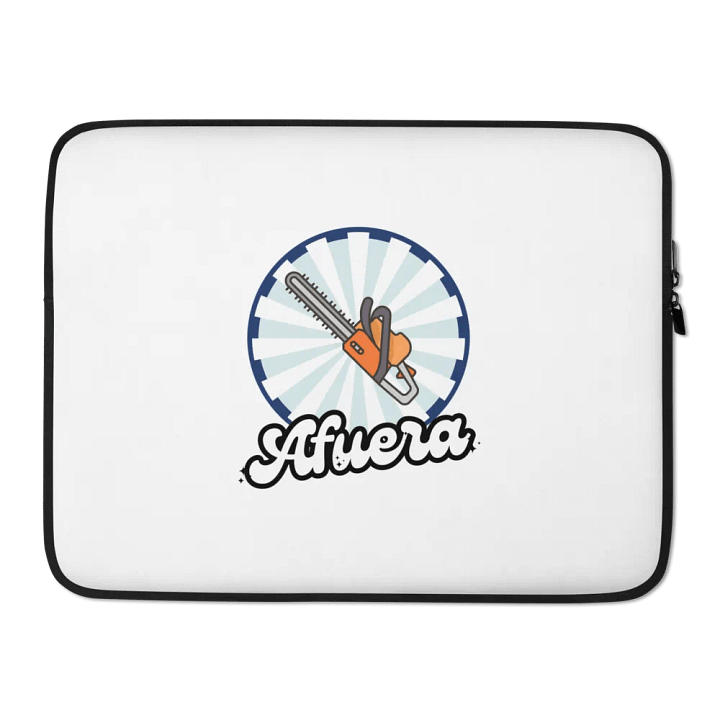 Copertina computer portatile "Afuera" bianca product image (2)