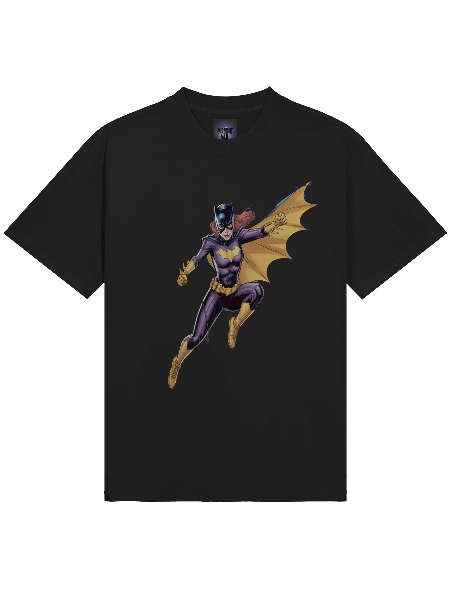 Batgirl Fury Flight Oversized Faded T-Shirt product image (5)
