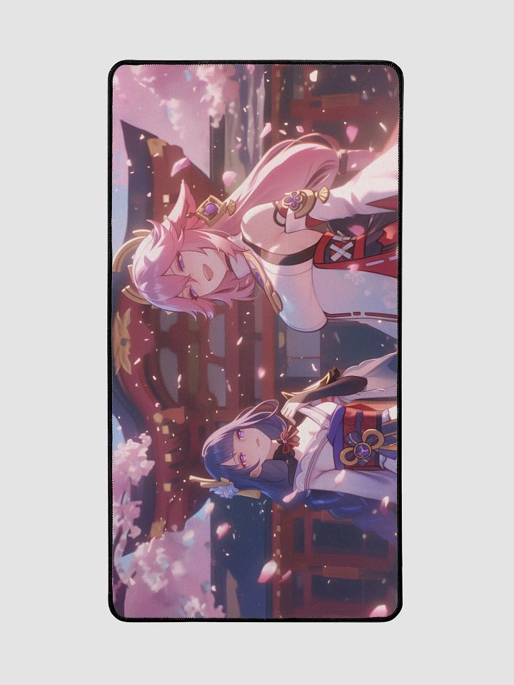 Yae Miko and Raiden Shogun Genshin Impact Mousepad product image (2)