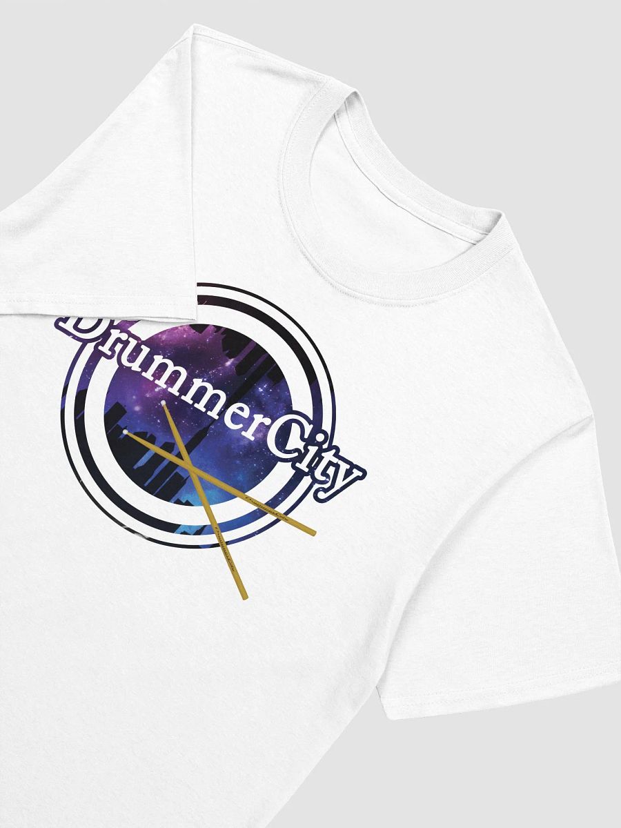 Drummercity tee, DAY OR NIGHT DRUMMING. product image (1)
