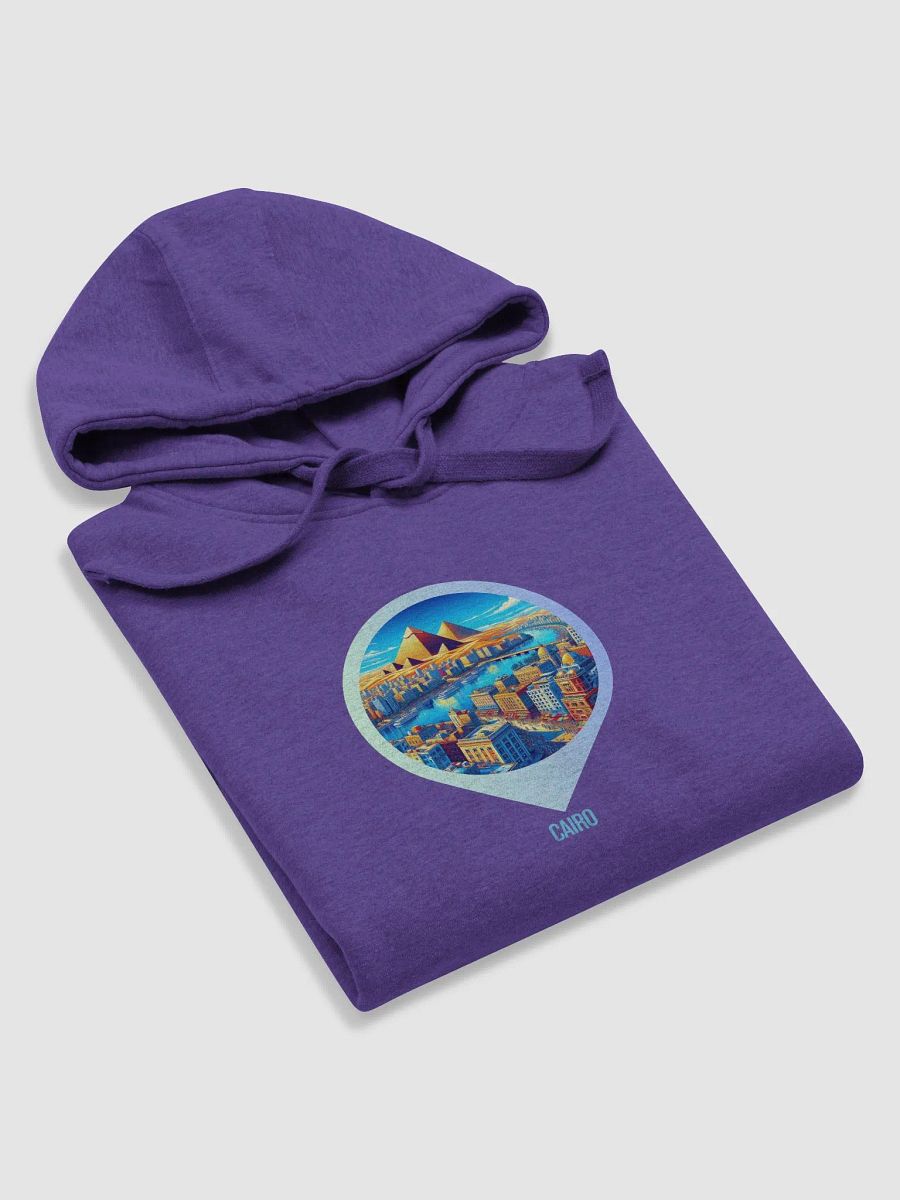 Urban Oasis Unisex Premium Hoodie | AI Design: Future Vision of Cairo product image (5)