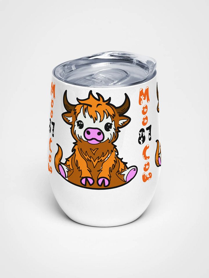 Cow Wine Tumbler product image (1)