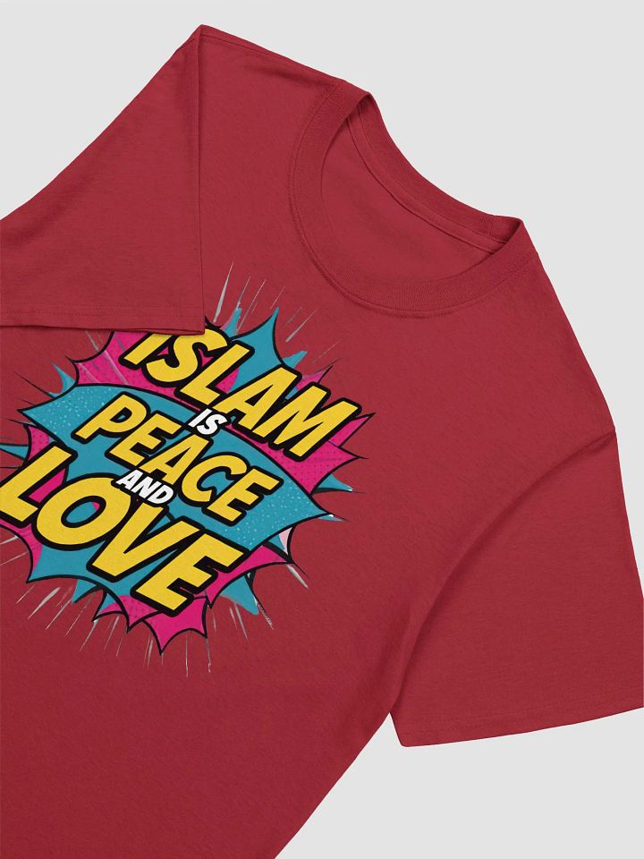 Islam is Peace and Love - Inspirational and Faithful Graphic Tee product image (2)