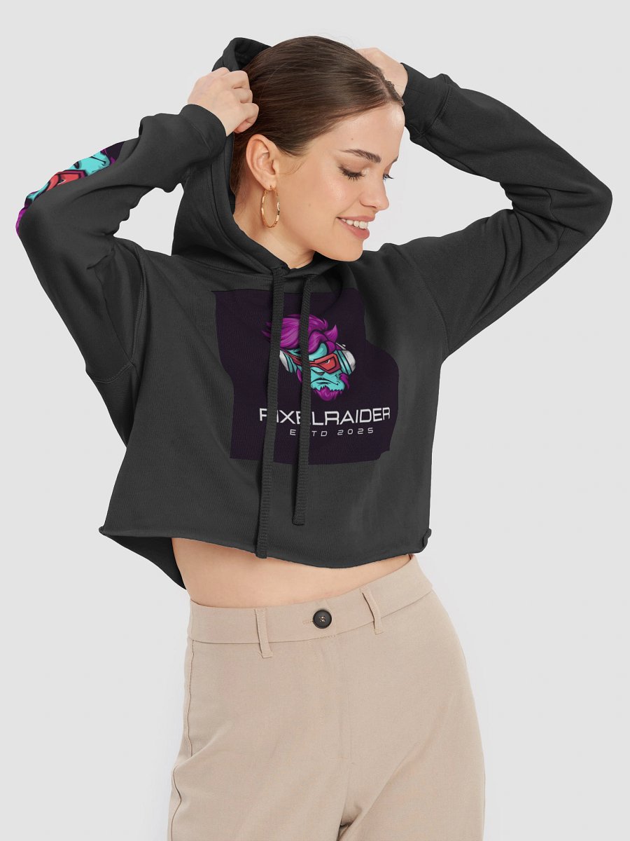 Bella+Canvas Fleece Crop Hoodie product image (18)