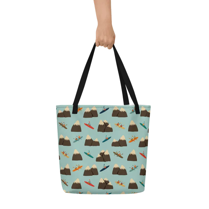Paddling Peaks - Tote Bag product image (1)