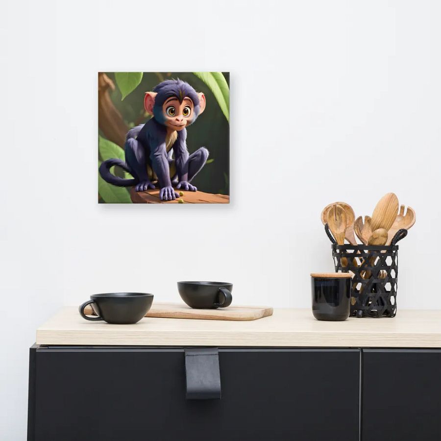 Endangered Species - Mexico - Spider Monkey Canvas Art product image (8)