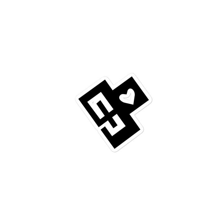 OptimusProcrastinus HeartChip Magnet (Black) product image (1)