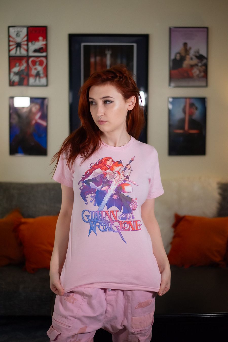 Gillian Foxglove Knight and the Fox T-Shirt product image (3)