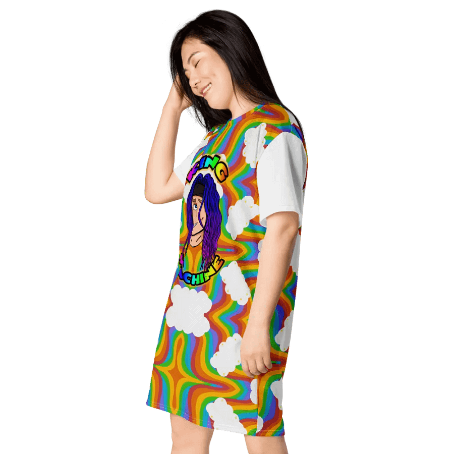 Rainbow King tee shirt Dress product image (5)