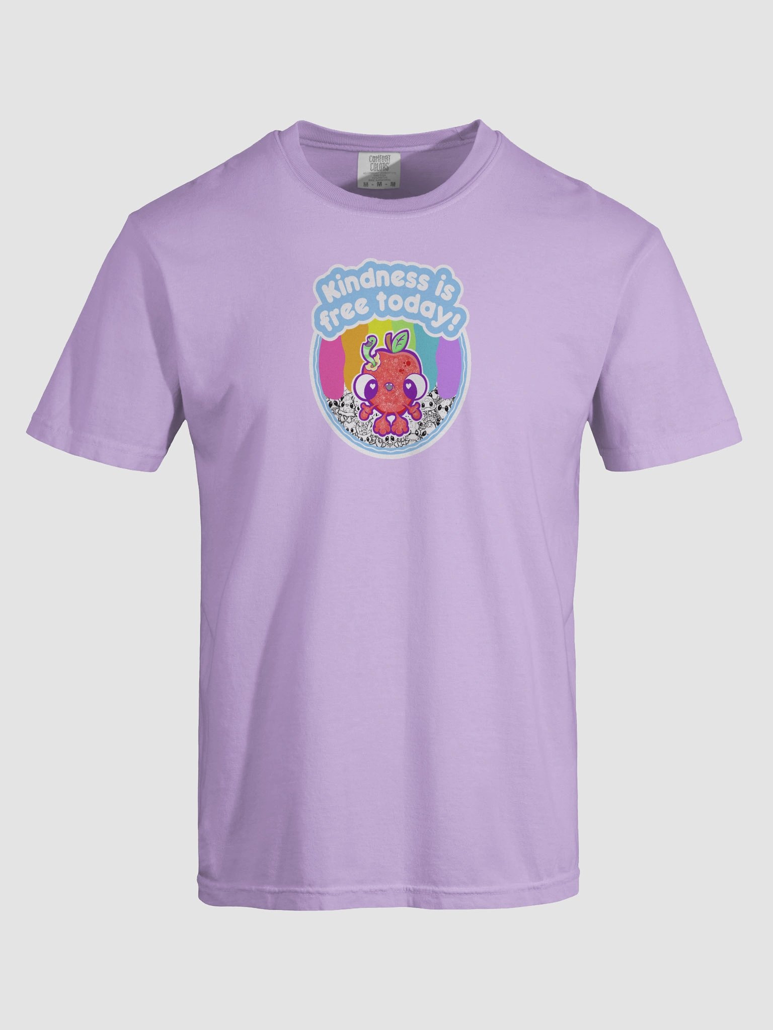 Kindness is free today! Heavyweight Tshirt product image (7)