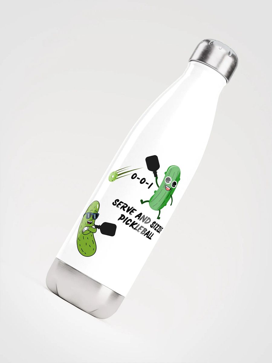 Serve and Sizzle Pickleball Stainless Steel Water Bottle product image (4)