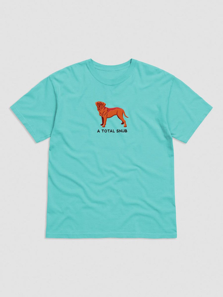 A Total Snub T-Shirt(Embroidered) of a Dogue de Bordeaux(Red) product image (25)