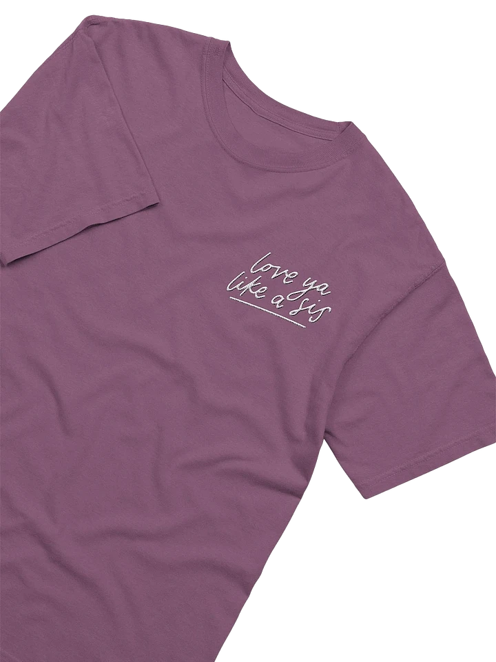 Love Ya Like a Sis embroidered tee product image (2)