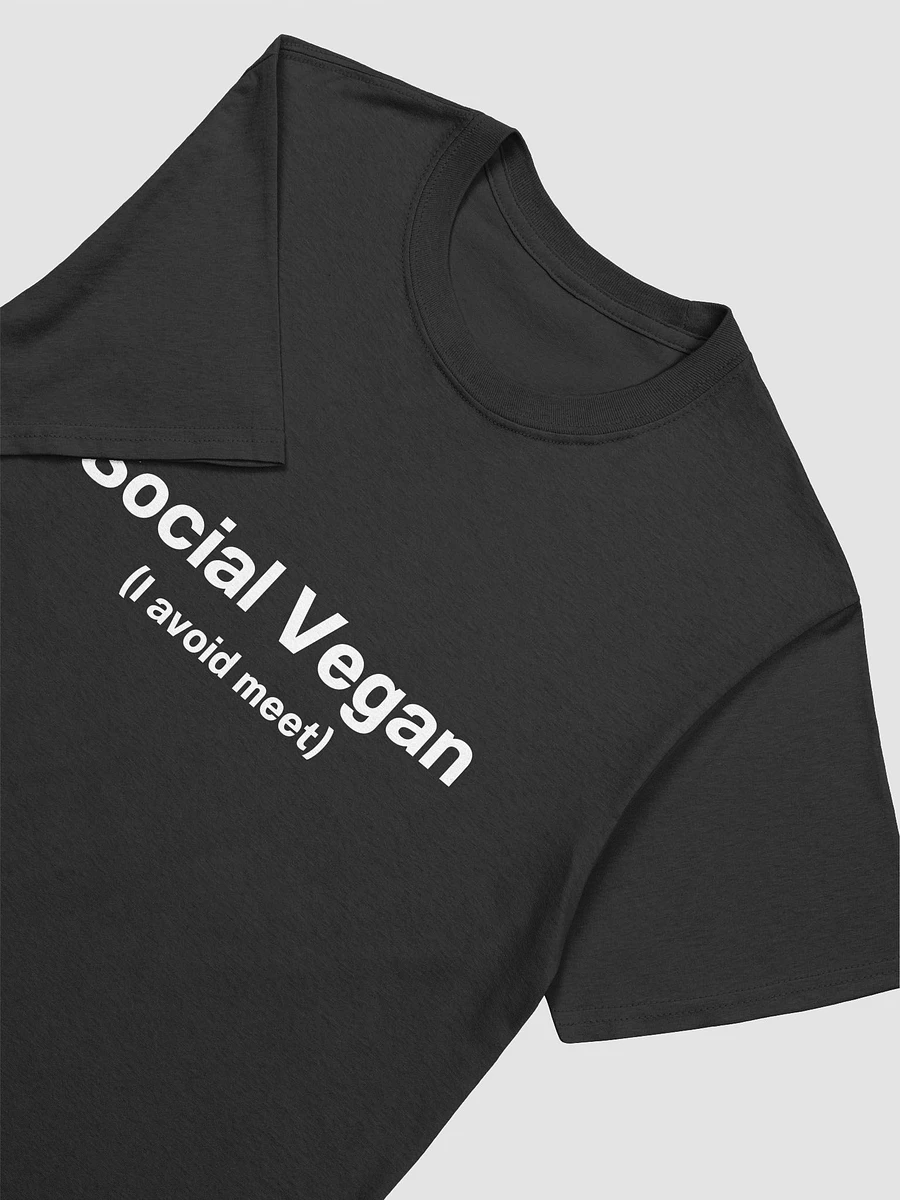 Social Vegan (I avoid meet) Unisex T-Shirt product image (3)