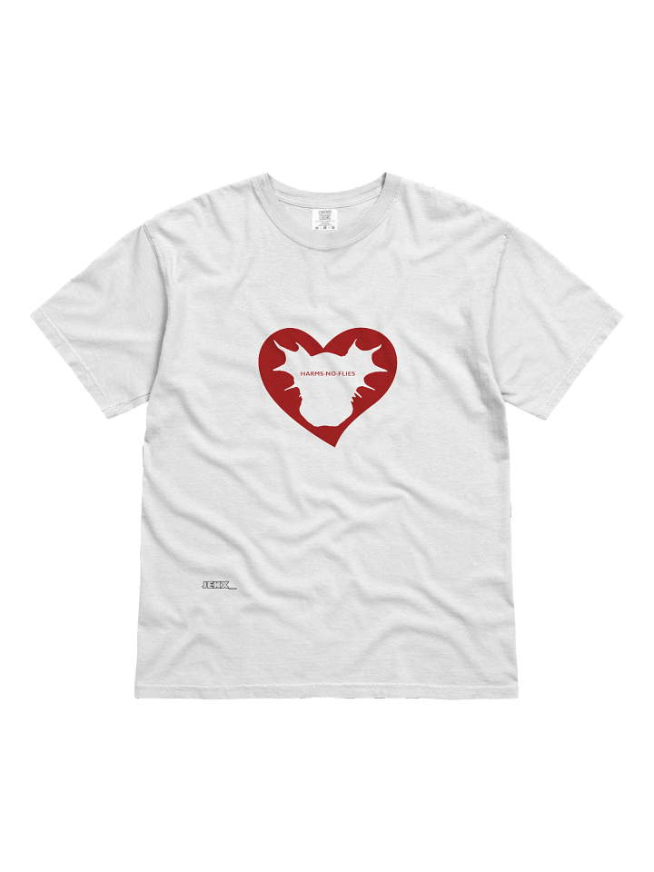 HNF Heart T-Shirt | Red Logo w/ Name product image (1)