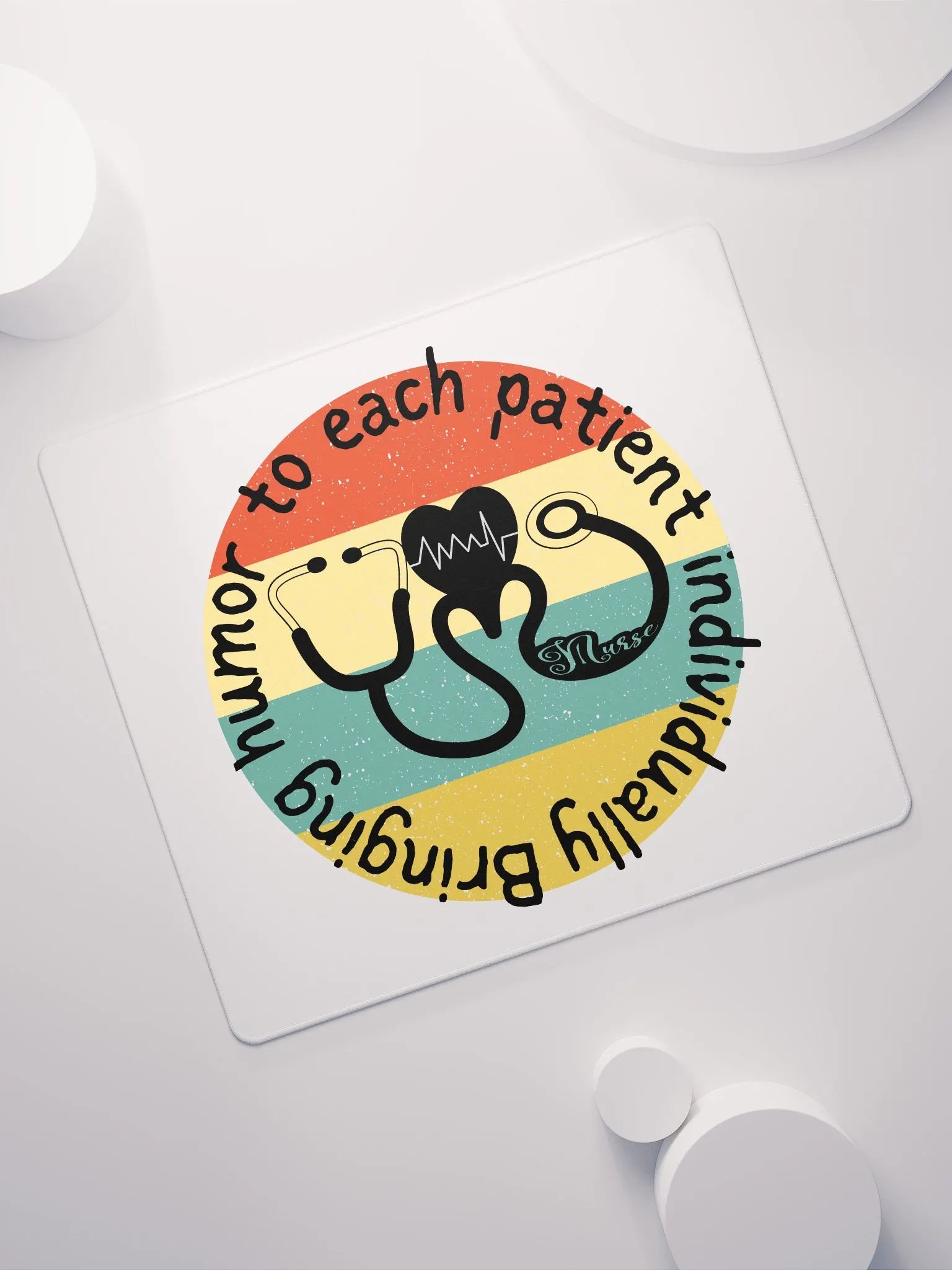 Bringing humor to each patient individually Gaming Mouse Pad product image (11)