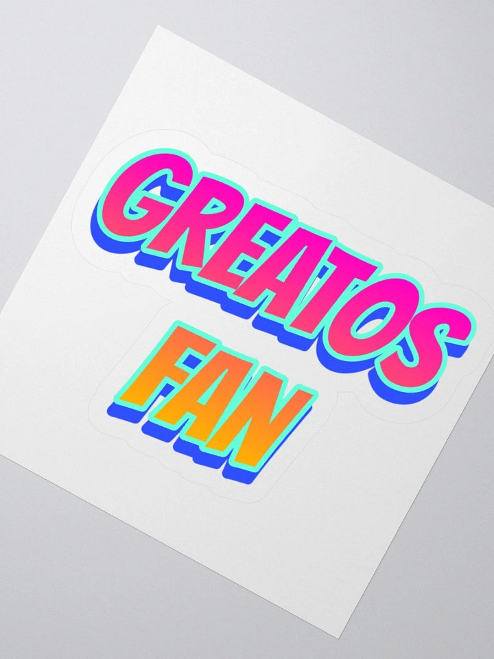 GREATOS STICKER product image (5)