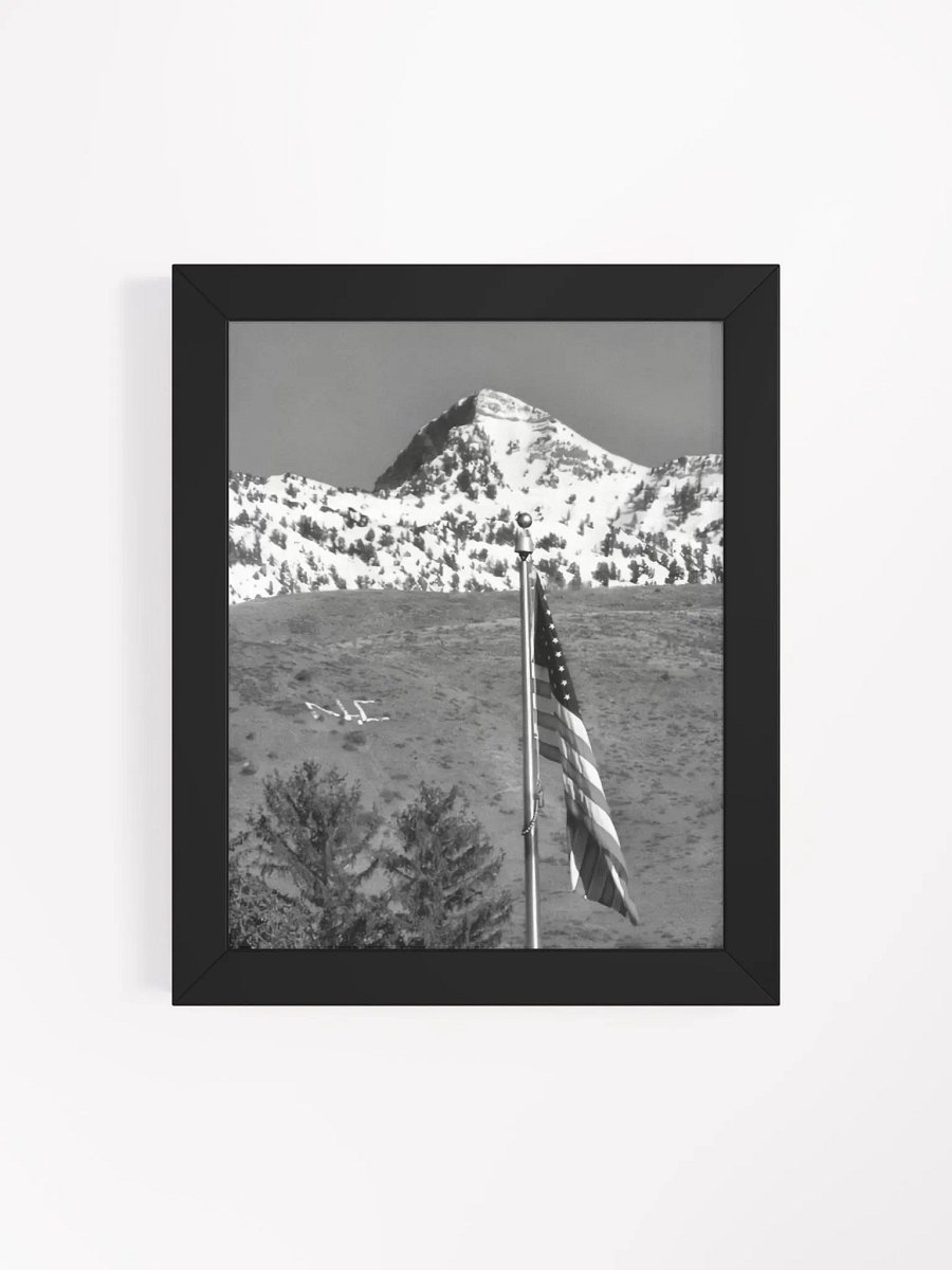 Black & White Framed High-Quality Matte Poster - What Makes Richmond product image (4)
