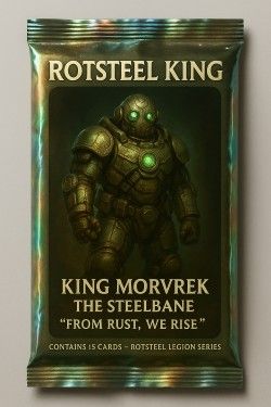 🟢Rotsteel King: King Morvrek Booster Pack (Pre-Order) product image (1)