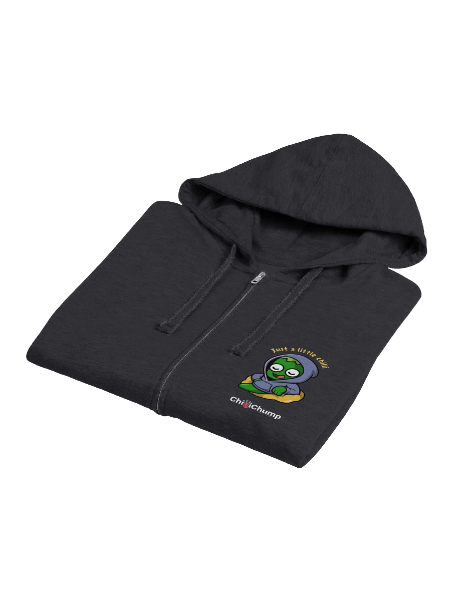 The Little Chilli Zen Collection - Fleece Zip Hoodie - Pocket - Dark! product image (7)