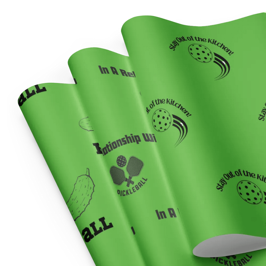 Pickleball Wrapping Paper product image (8)
